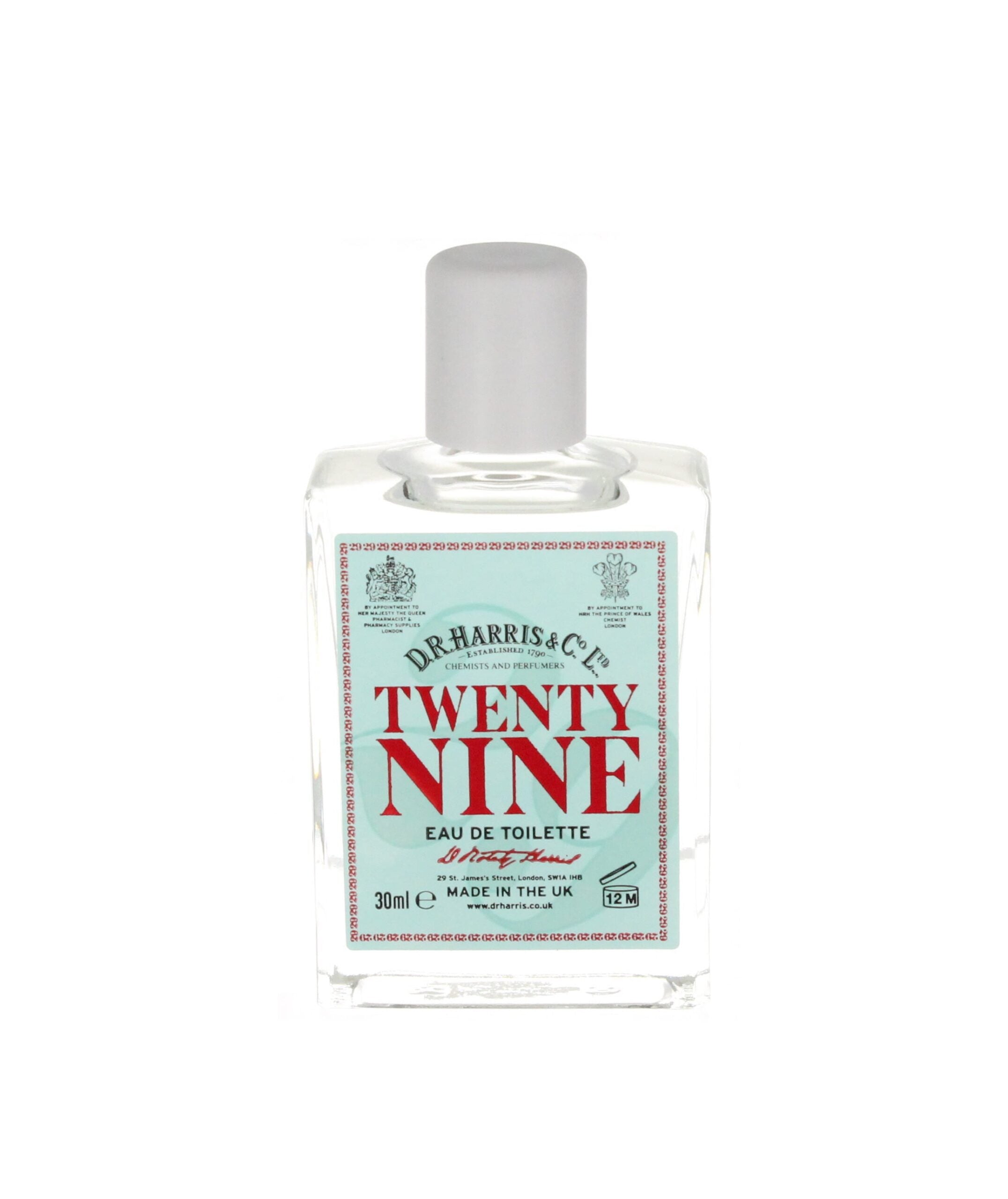 D.R. Harris Twenty Nine Eau de Toilette Cologne, 30 ml